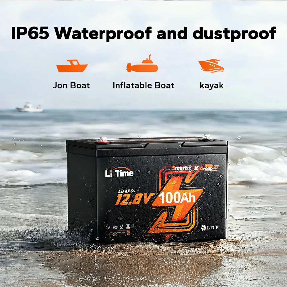 LiTime 12V 100Ah Batteries for Marine & RV - Image 108