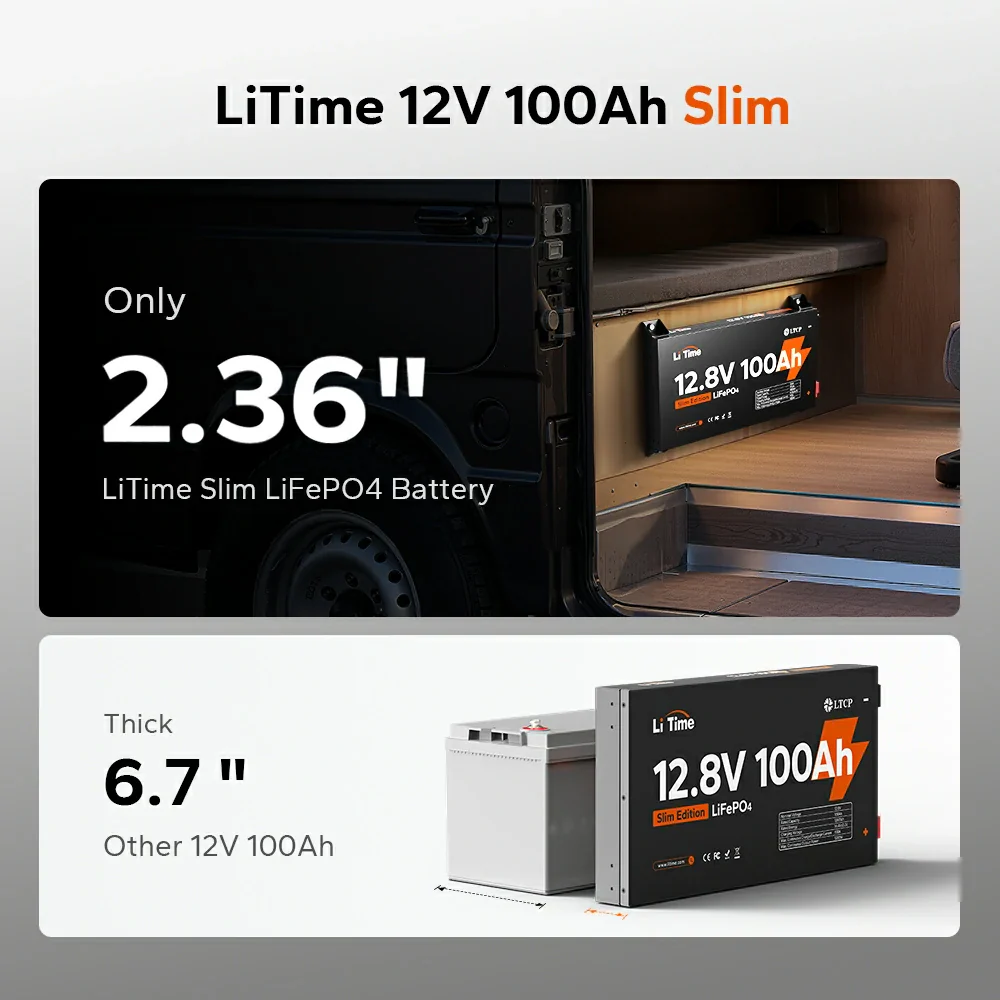 LiTime 12V 100Ah Batteries for Marine & RV - Image 125