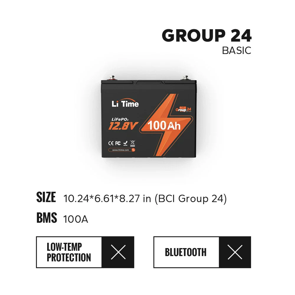 LiTime 12V 100Ah Batteries for Marine & RV - Image 32