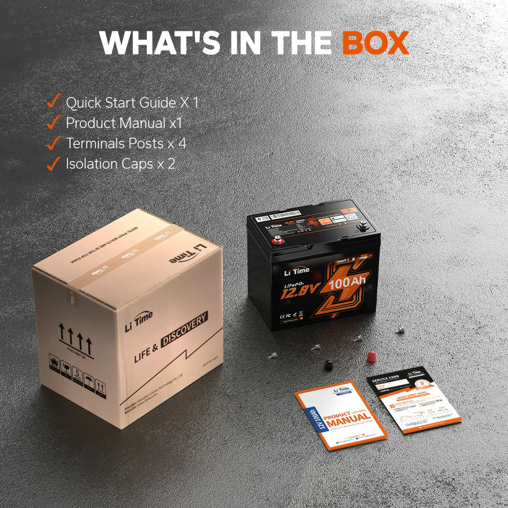 LiTime 12V 100Ah Batteries for Marine & RV - Image 50