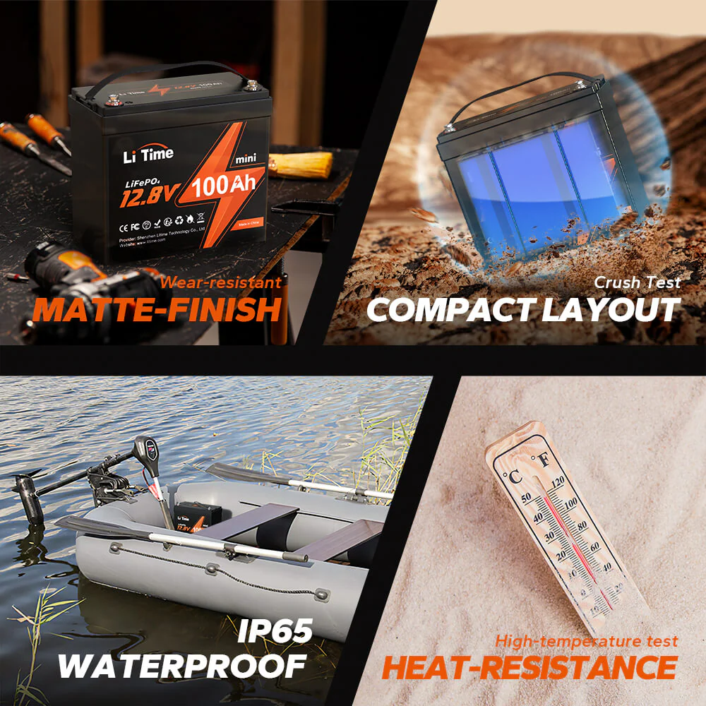 LiTime 12V 100Ah Batteries for Marine & RV - Image 63