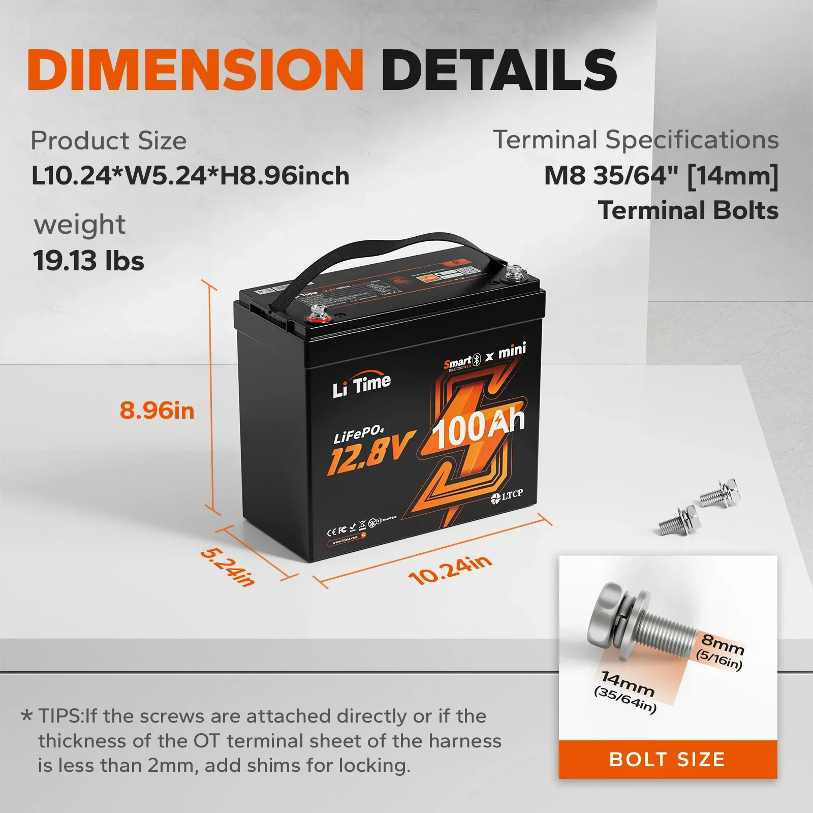 LiTime 12V 100Ah Batteries for Marine & RV - Image 67