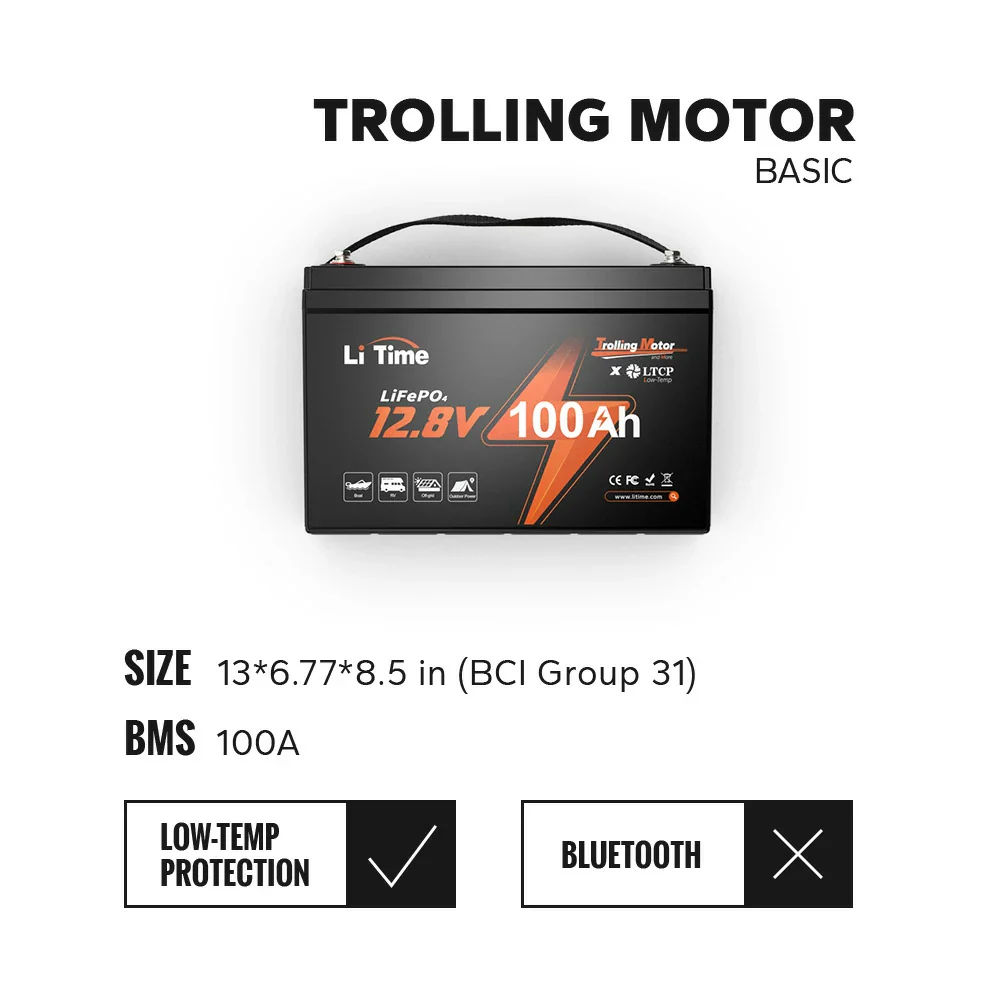 LiTime 12V 100Ah Batteries for Marine & RV - Image 75