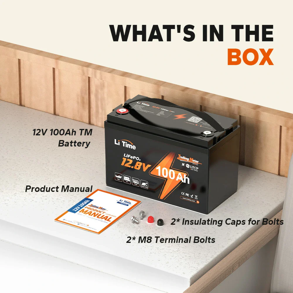 LiTime 12V 100Ah Batteries for Marine & RV - Image 83