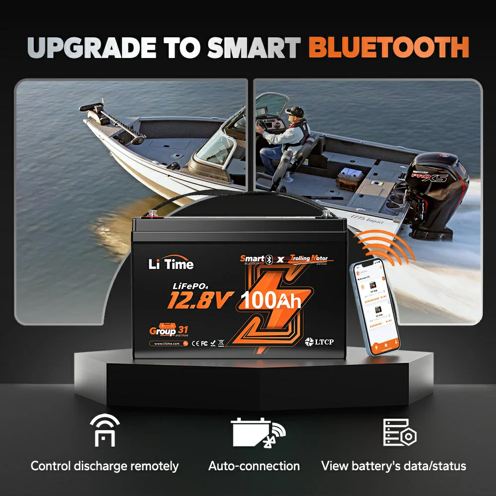LiTime 12V 100Ah Batteries for Marine & RV - Image 90