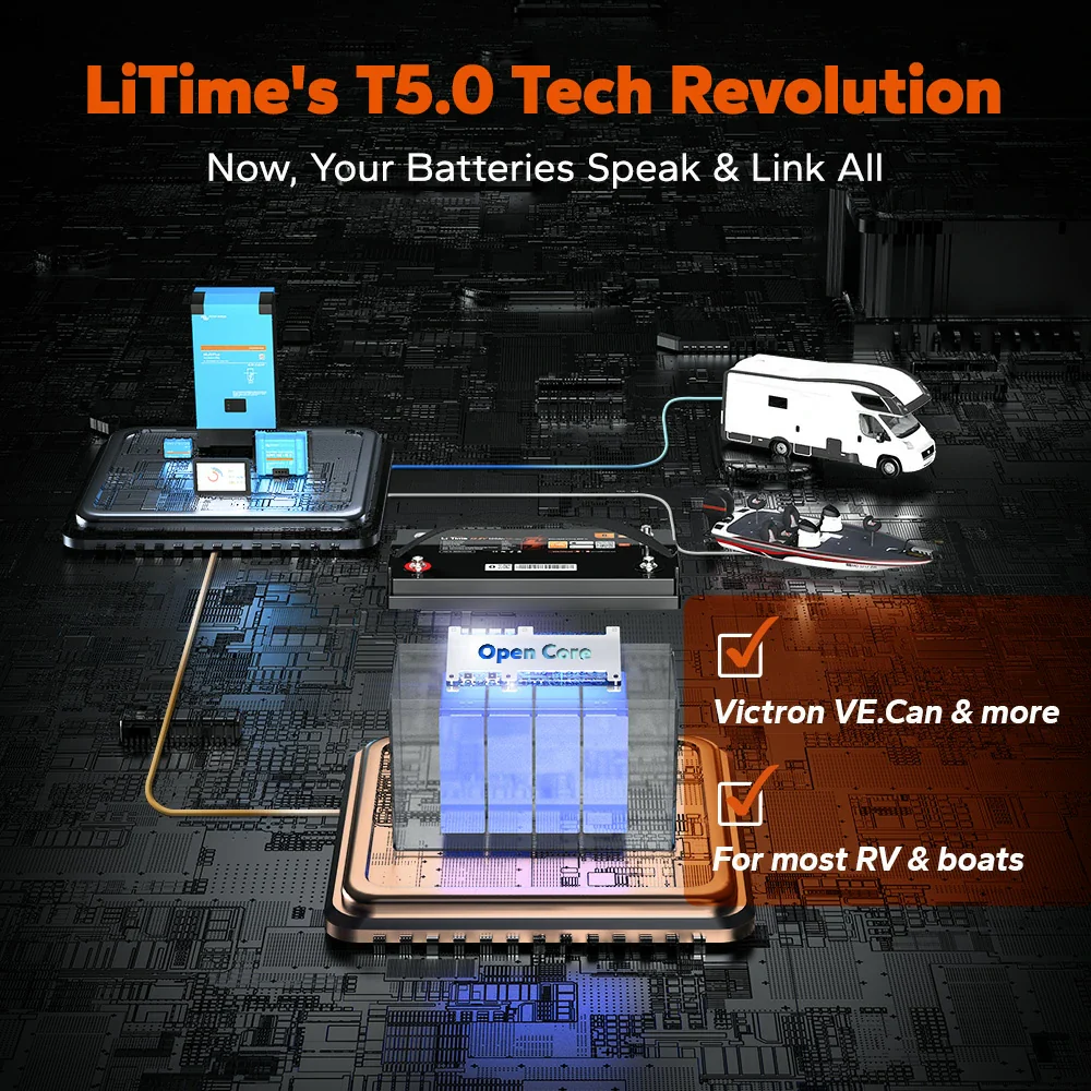 LiTime 12V 100Ah Batteries for Marine & RV - Image 134