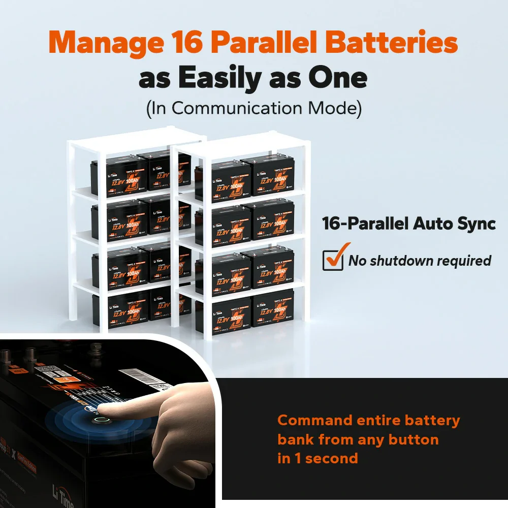 LiTime 12V 100Ah Batteries for Marine & RV - Image 143