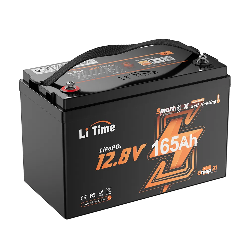 LiTime LiHeat™ 12V 165Ah Dual-Mode Self Heating Smart Lithium Battery - Image 14