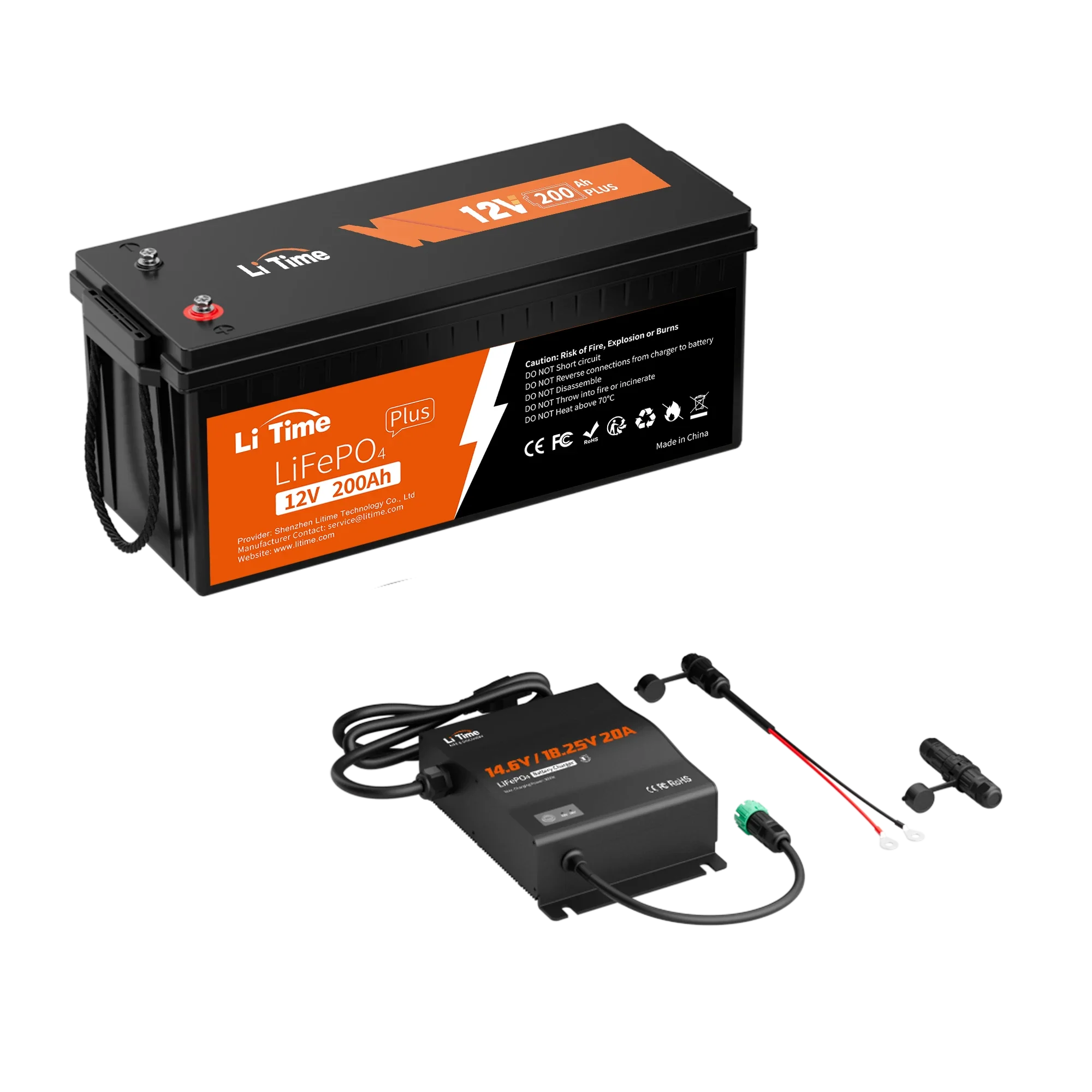 LiTime 12V 200Ah Plus LiFePO4 Lithium Battery - 200A BMS - Image 15
