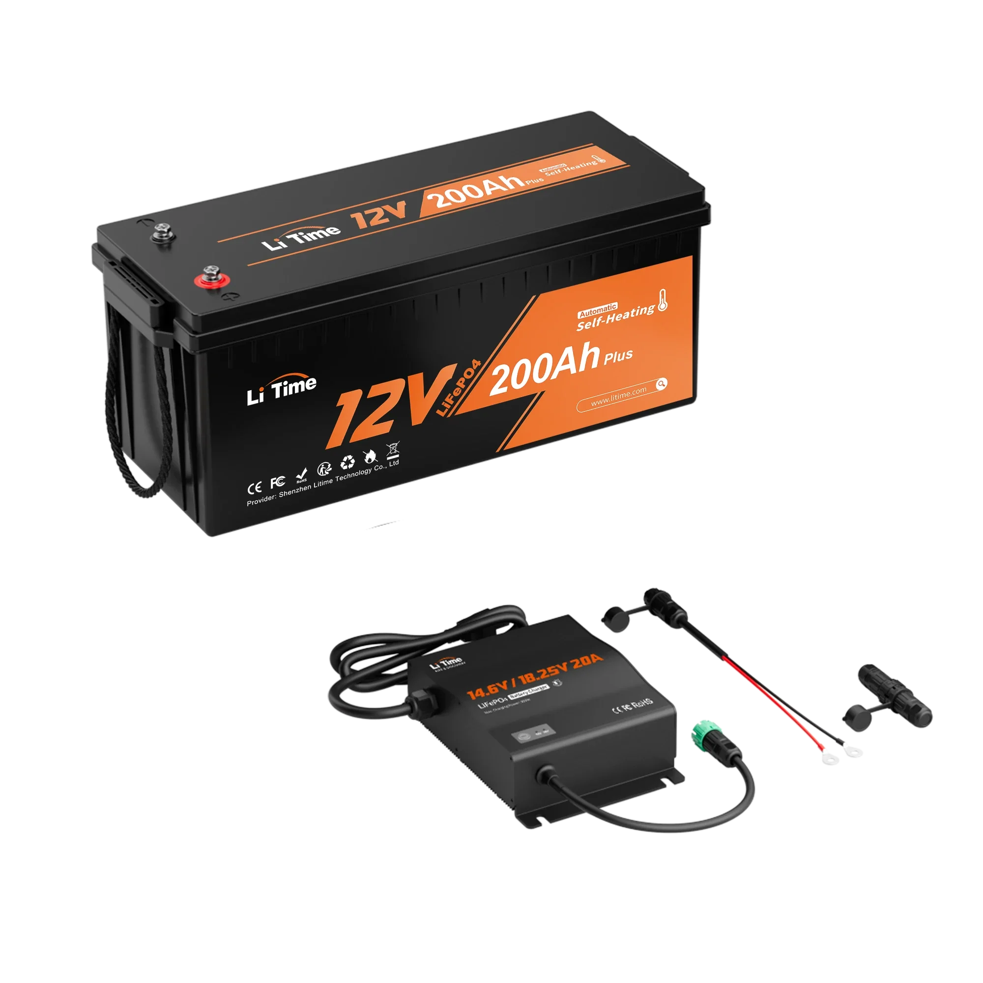 LiTime 12V 200Ah Plus Self-Heating LiFePO4 Battery - Image 16