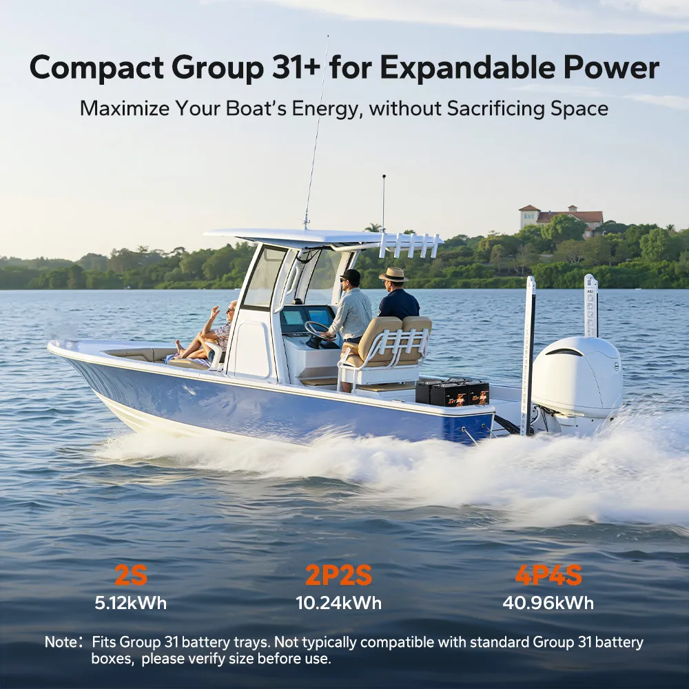 LiTime 12V 200Ah Xtra Mini Group 31 Lithium Battery for Marine and Trolling Motor - Image 7