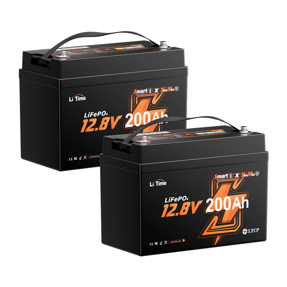 LiTime 12V 200Ah Xtra Mini Group 31 Smart Lithium Battery for RV & Camping | Super Cell for 6,000+ cycles@100% DOD - Image 13