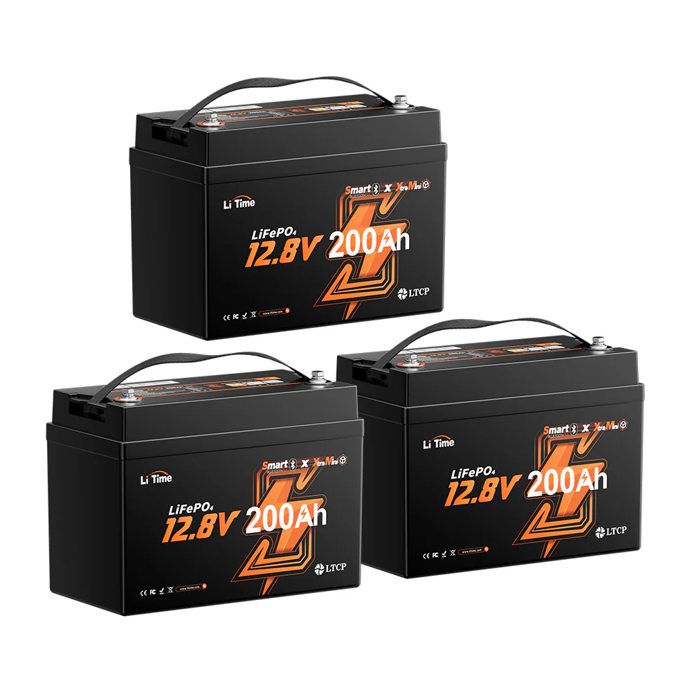 LiTime 12V 200Ah Xtra Mini Group 31 Smart Lithium Battery for RV & Camping | Super Cell for 6,000+ cycles@100% DOD - Image 14