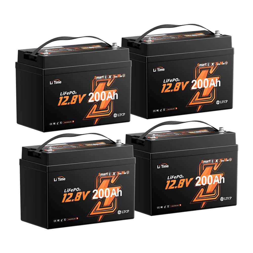 LiTime 12V 200Ah Xtra Mini Group 31 Smart Lithium Battery for RV & Camping | Super Cell for 6,000+ cycles@100% DOD - Image 15