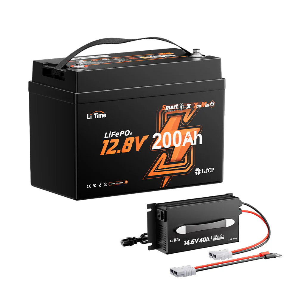 LiTime 12V 200Ah Xtra Mini Group 31 Smart Lithium Battery for RV & Camping | Super Cell for 6,000+ cycles@100% DOD - Image 16