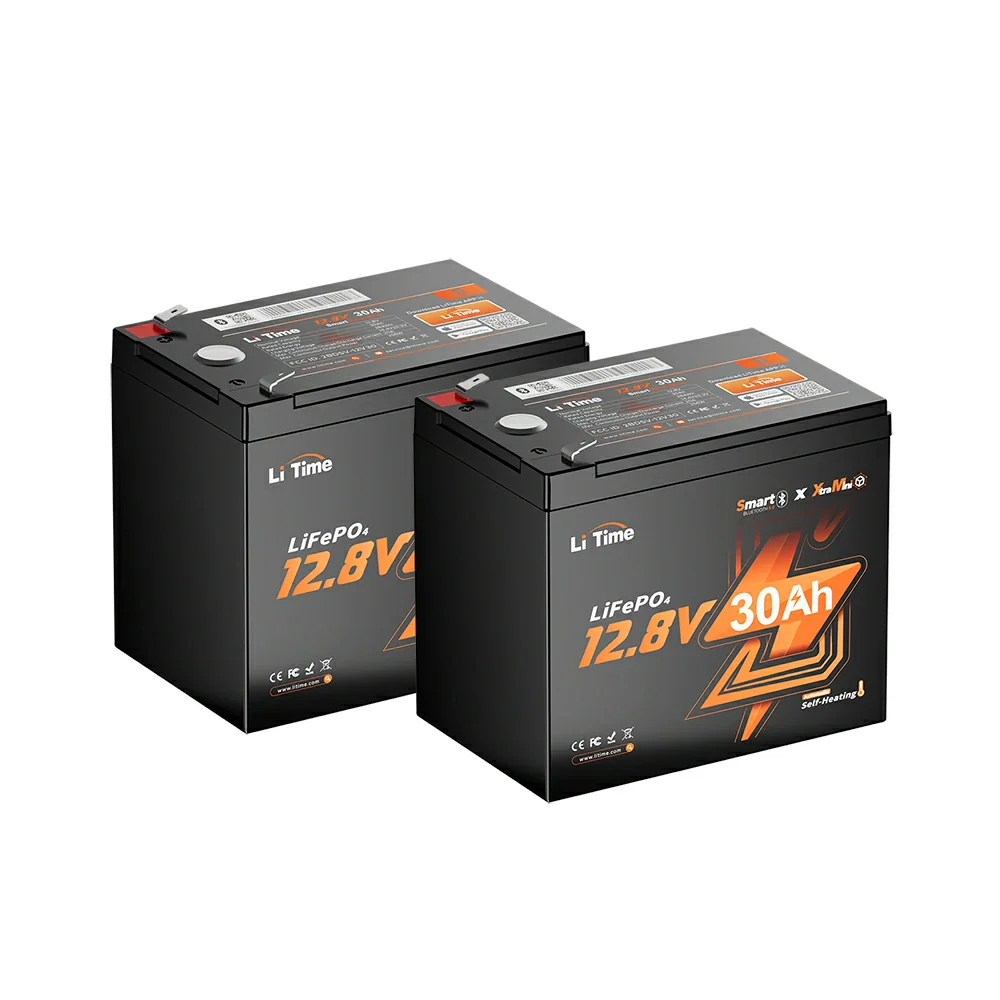 LiTime 12V 30Ah Ice Fishing & Portable Lithium Battery with Bluetooth & Self-Heating - Image 14