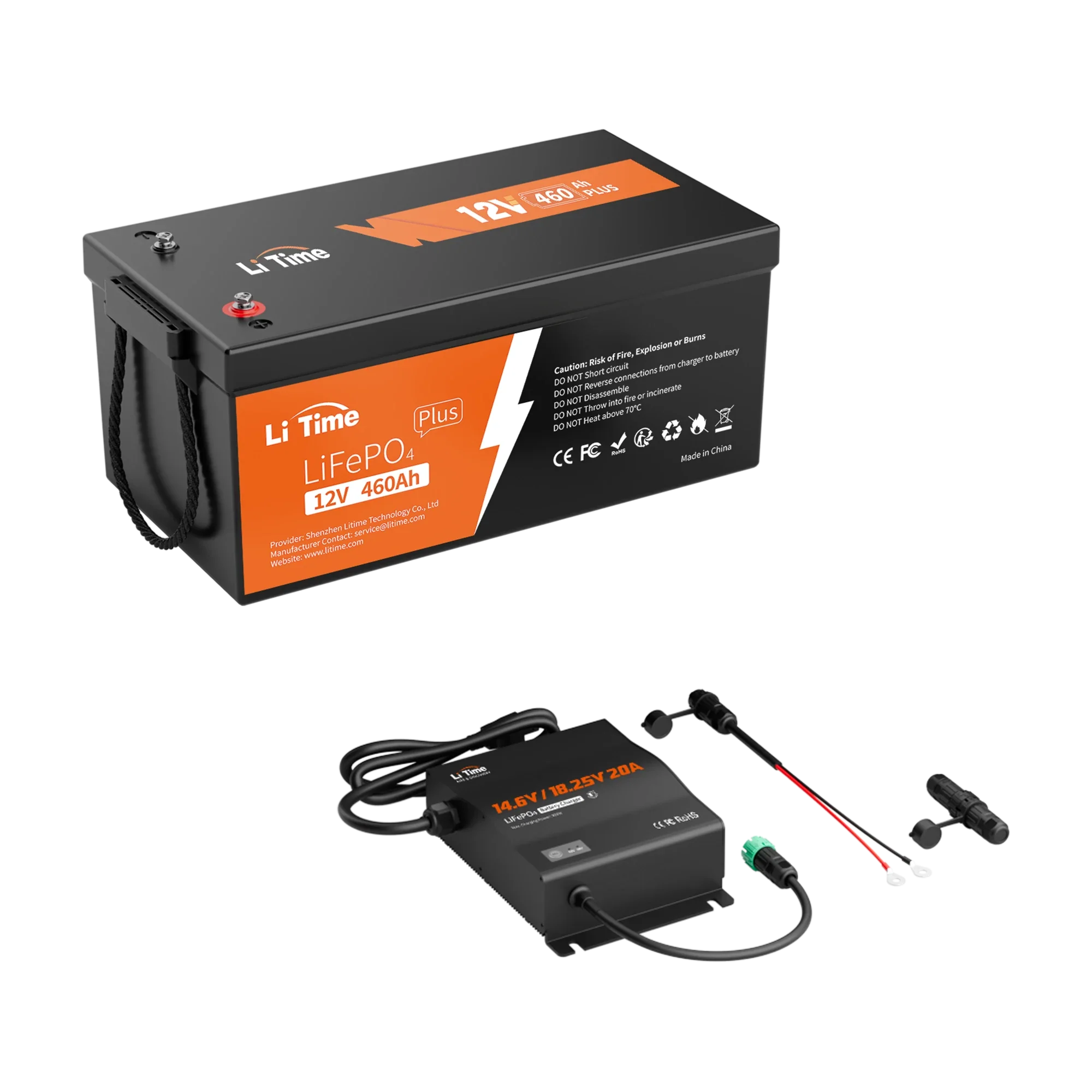 LiTime 12V 460Ah LiFePO4 Lithium Group 8D Battery | Large Lithium Battery - Image 15