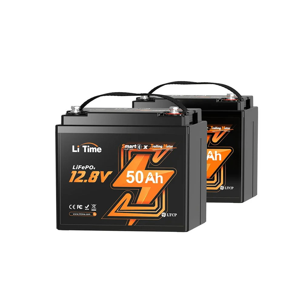 LiTime 12V 50Ah Lithium Battery for Trolling Motor with Bluetooth - Image 12