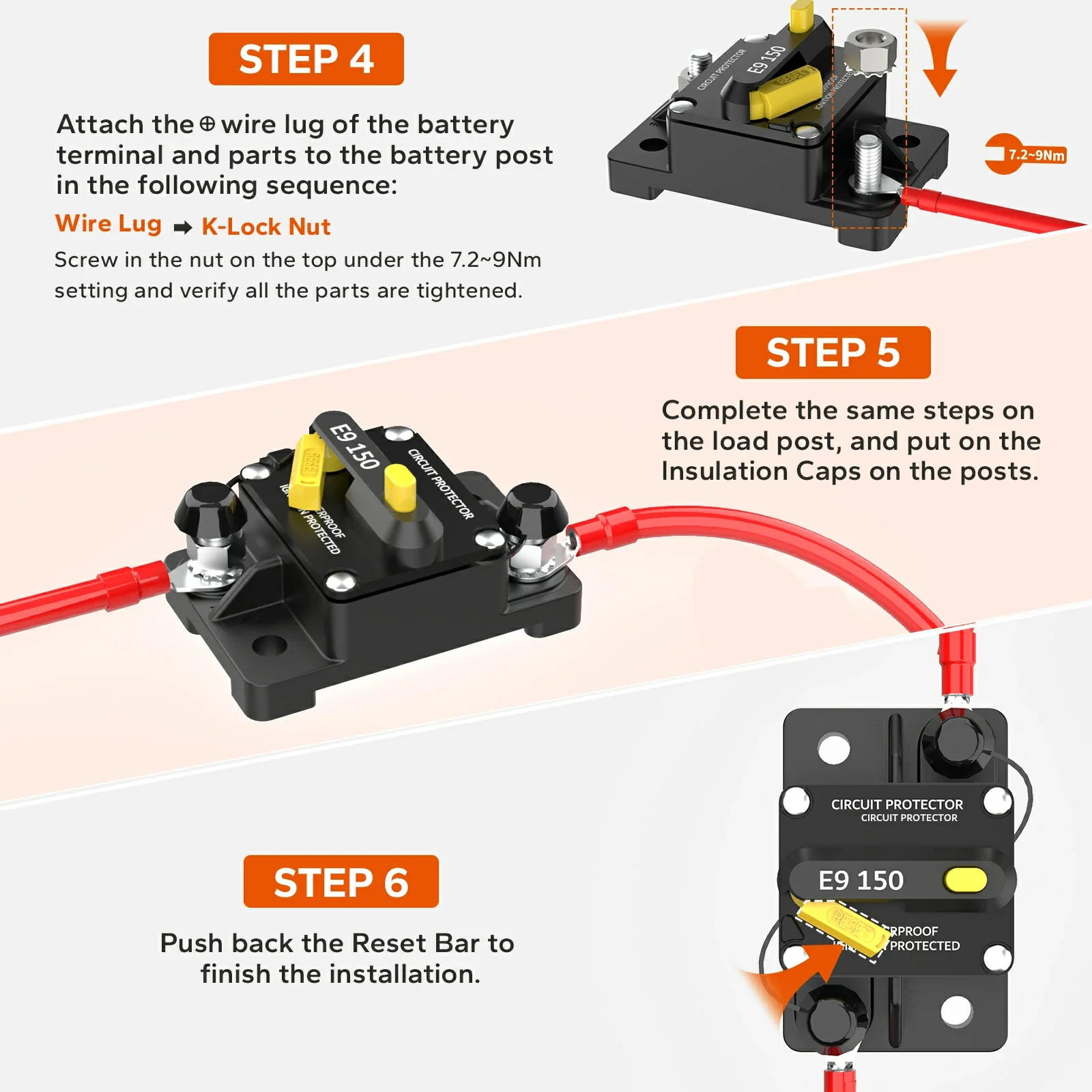 LiTime 150A Switchable Circuit Breaker for LiFePO4 Batteries - Image 5