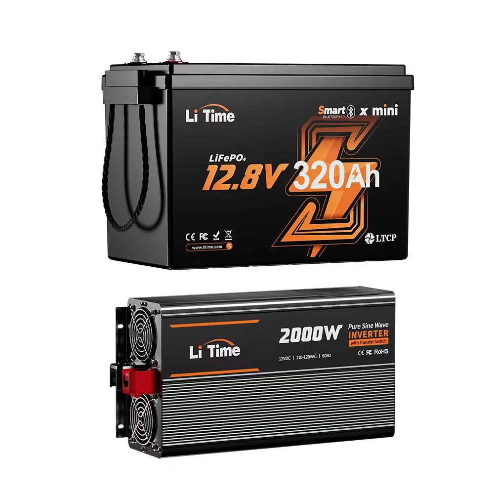 LiTime 2000 Watt 12V Pure Sine Wave Inverter with 20ms ATS Transfer Switch - Image 12