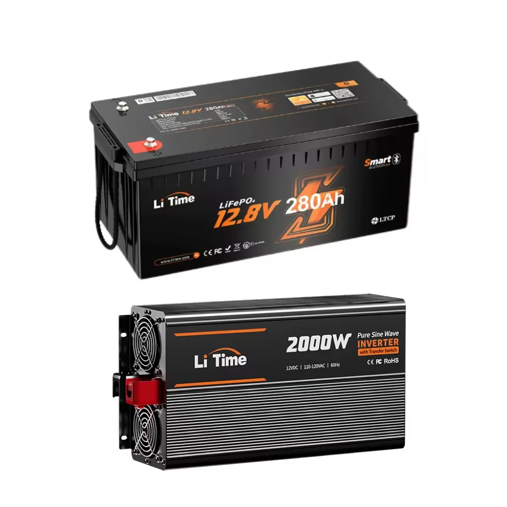 LiTime 2000 Watt 12V Pure Sine Wave Inverter with 20ms ATS Transfer Switch - Image 13