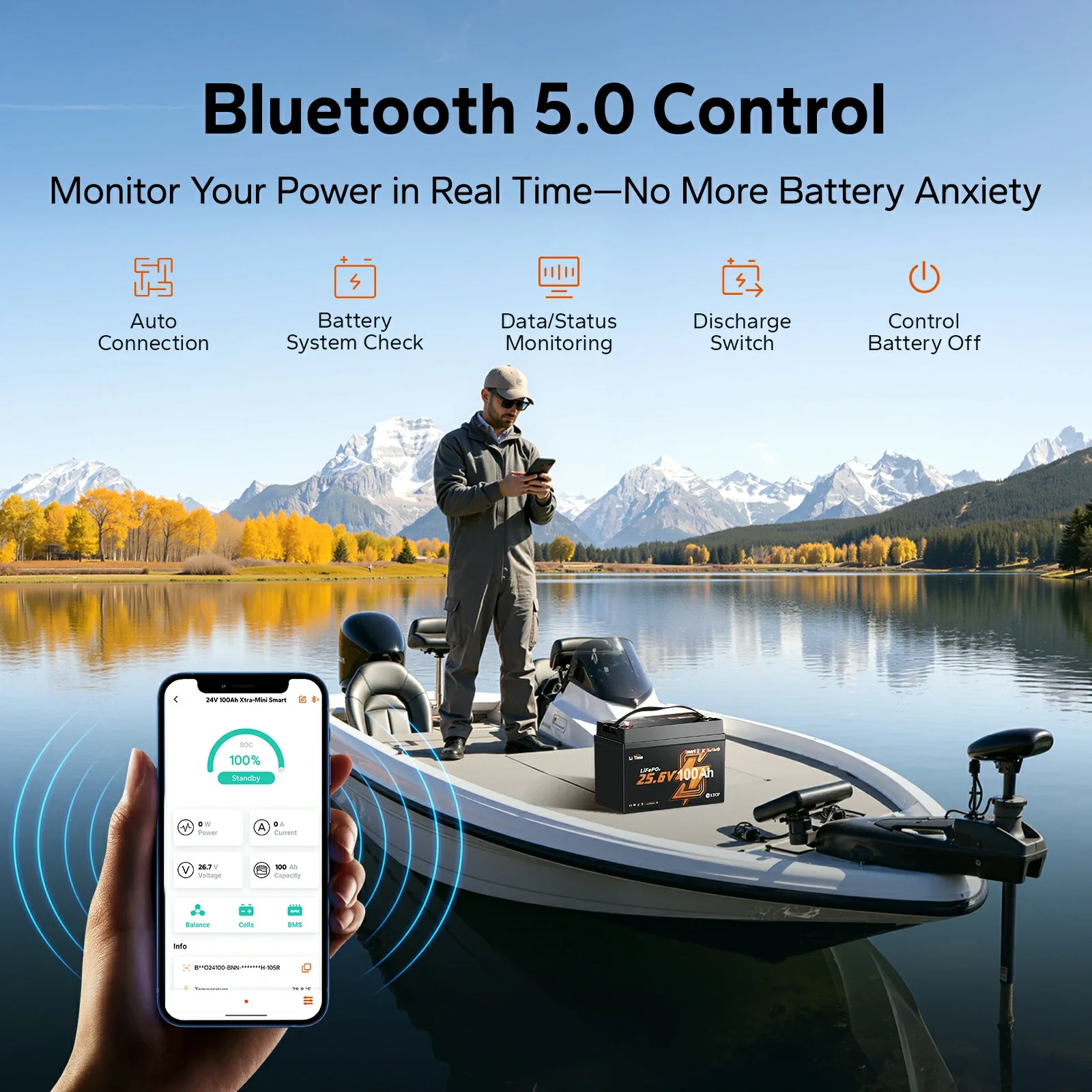 LiTime Deep Cycle Lithium Batteries for Marine, Solar & RV - Image 11