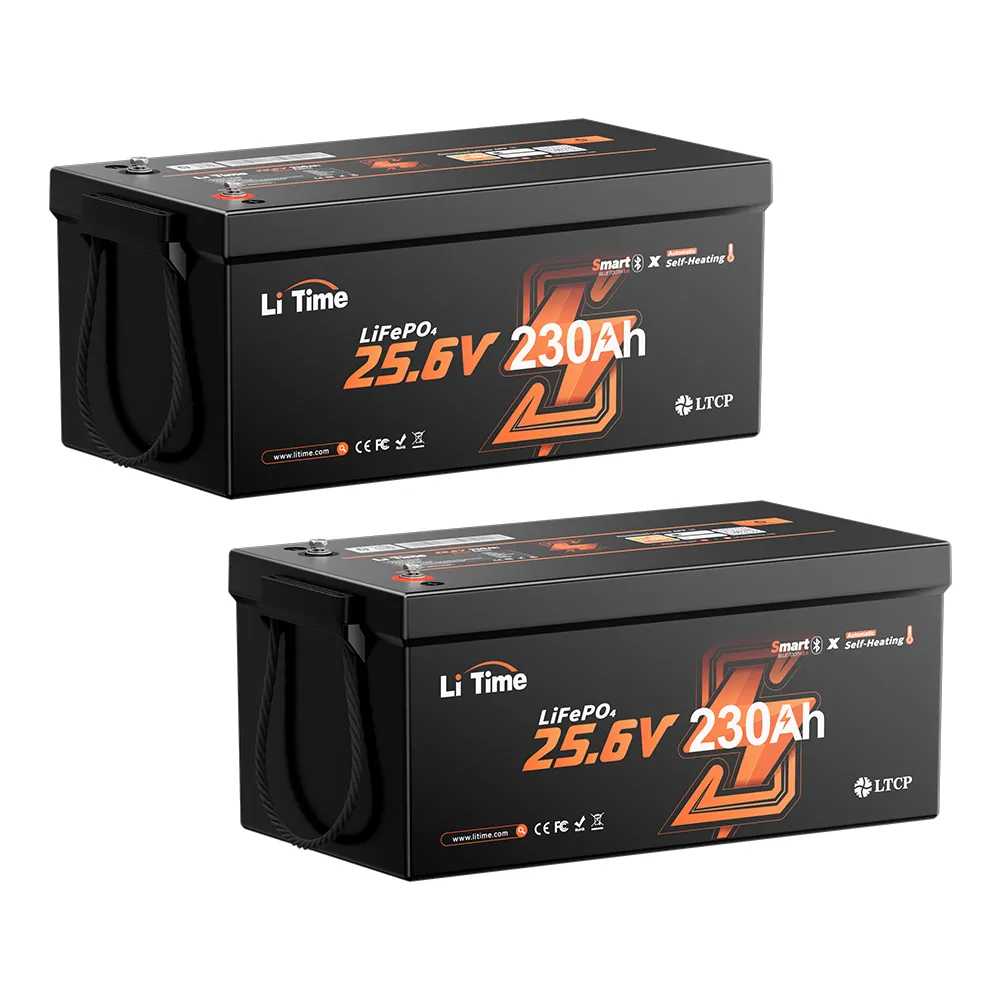 LiTime LiHeat™ 24V 230Ah Dual-Mode Self Heating Smart Lithium Battery for RV and Off-Grid - Image 12