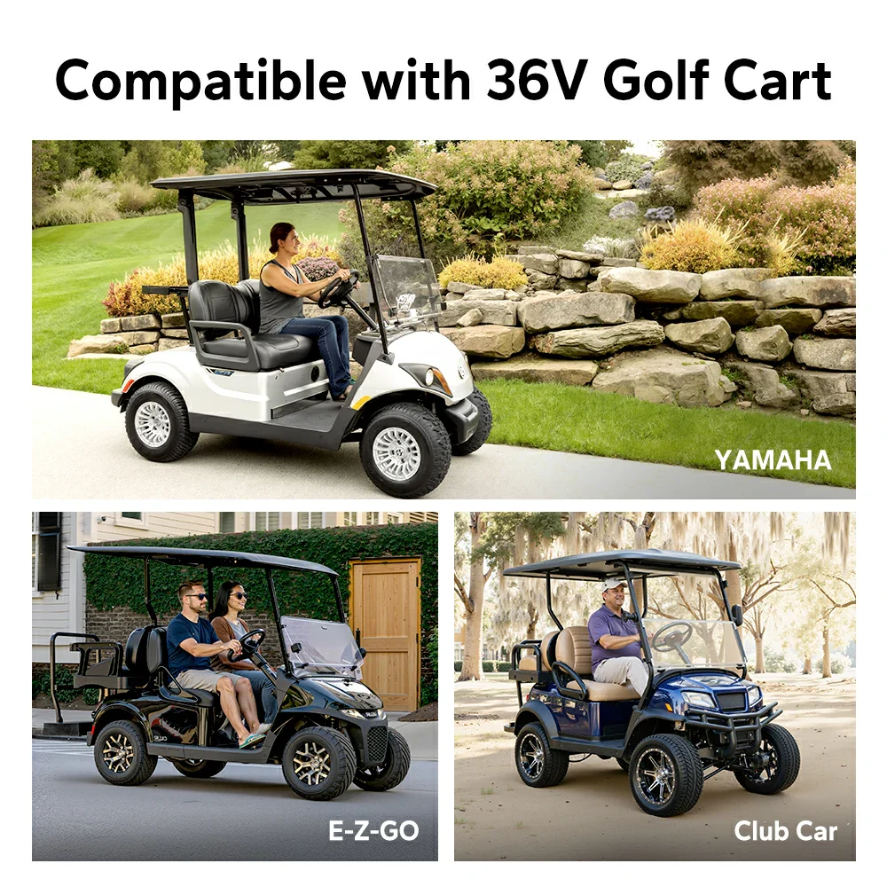 LiTime Best 36V 100Ah Bluetooth Golf Cart Lithium Battery - Image 9