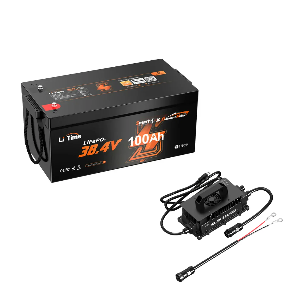 LiTime 36V 100Ah OBM Marine Battery for Trolling Motors & Electric Outboard Motors - Image 16