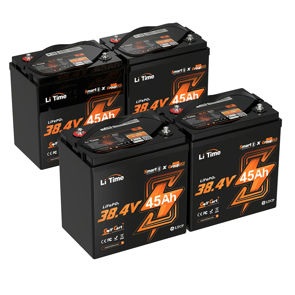 LiTime 36V 45Ah GC2 Bluetooth Lithium Golf Cart Battery - Image 12