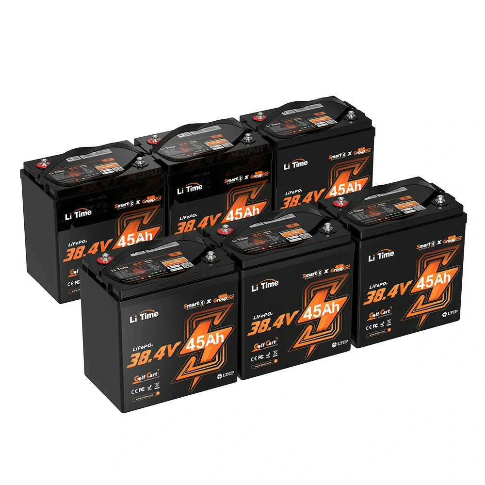 LiTime 36V 45Ah GC2 Bluetooth Lithium Golf Cart Battery - Image 13