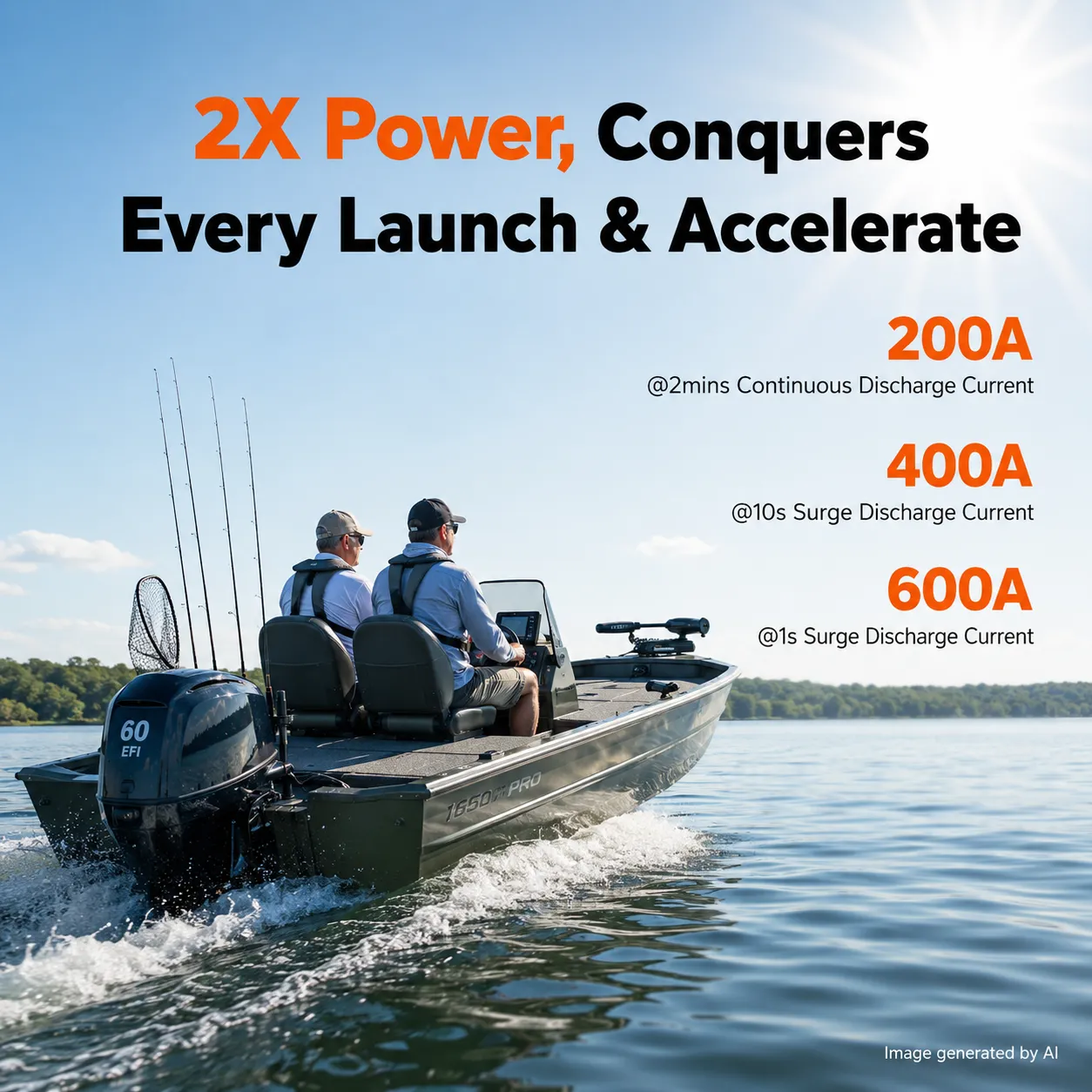 LiTime 48V 100Ah ComFlex Marine LiFePO4 Battery - Image 3