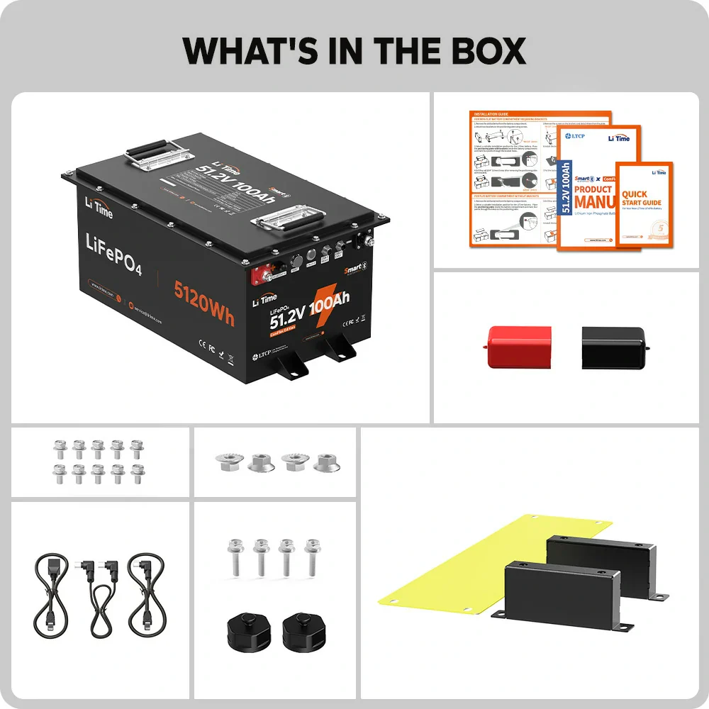 LiTime 48V 100Ah ComFlex Marine LiFePO4 Battery - Image 7