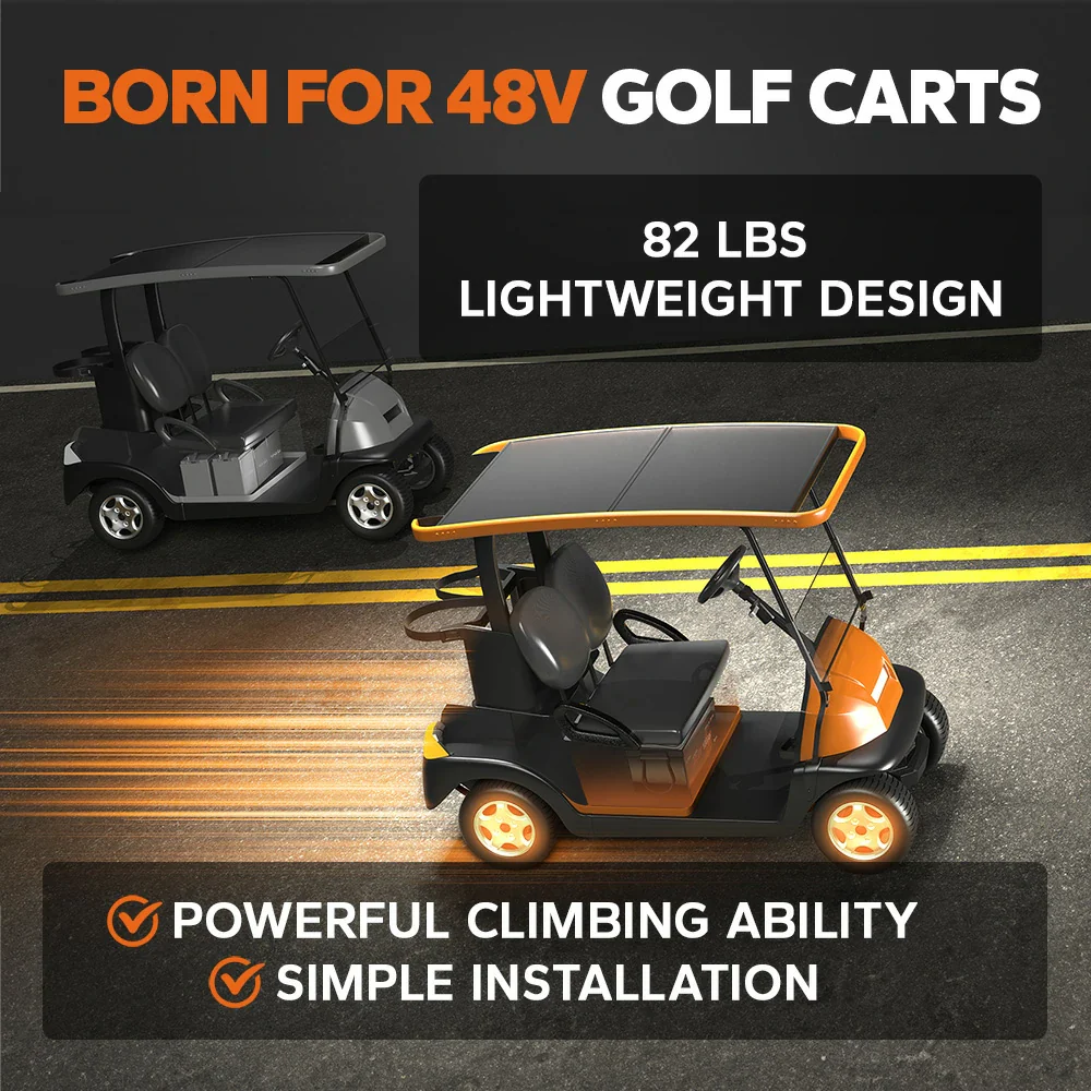 LiTime 48V 100Ah Golf Cart Bluetooth Lithium Battery - Image 4