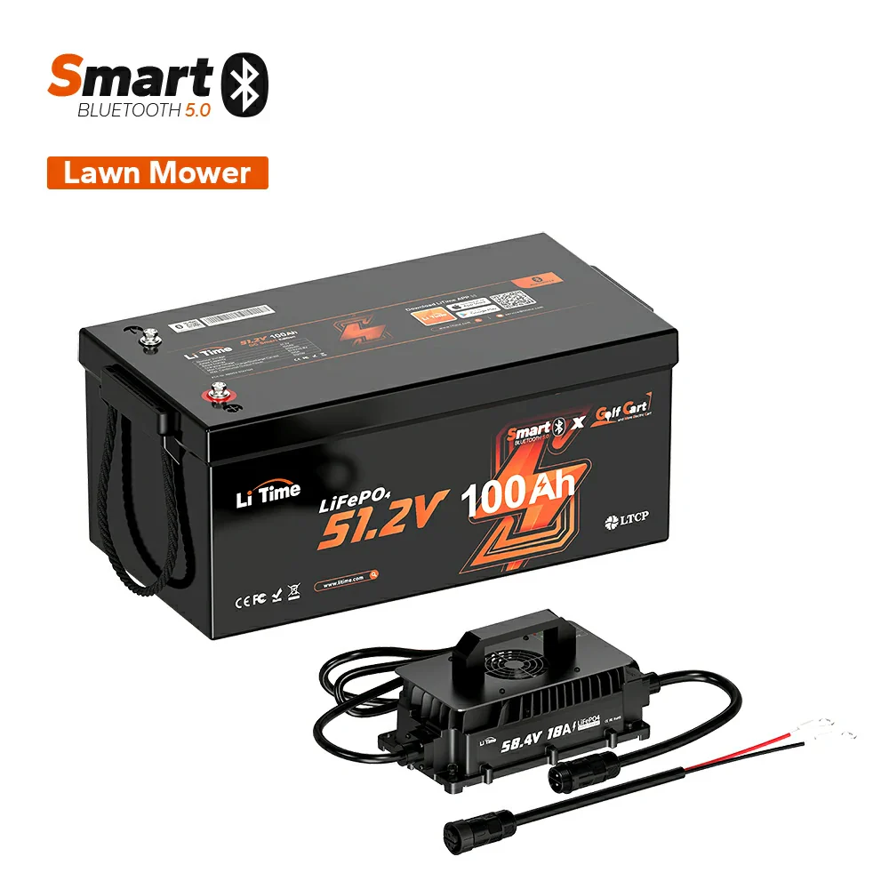LiTime 48V 100Ah Bluetooth Marine House LiFePO4 Battery - Image 9