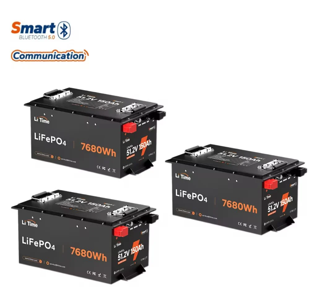 LiTime 48V 150Ah 300A Lithium Battery + Inverter Charger All-in-One Kit – Bluetooth Off-Grid & Home Backup Solution - Image 9