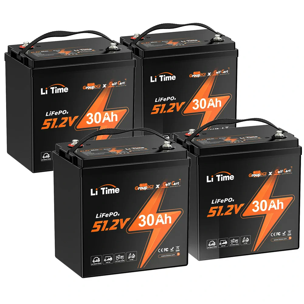 LiTime 48V 30Ah GC2 Lithium Golf Carts LiFePO4 Battery - Image 19