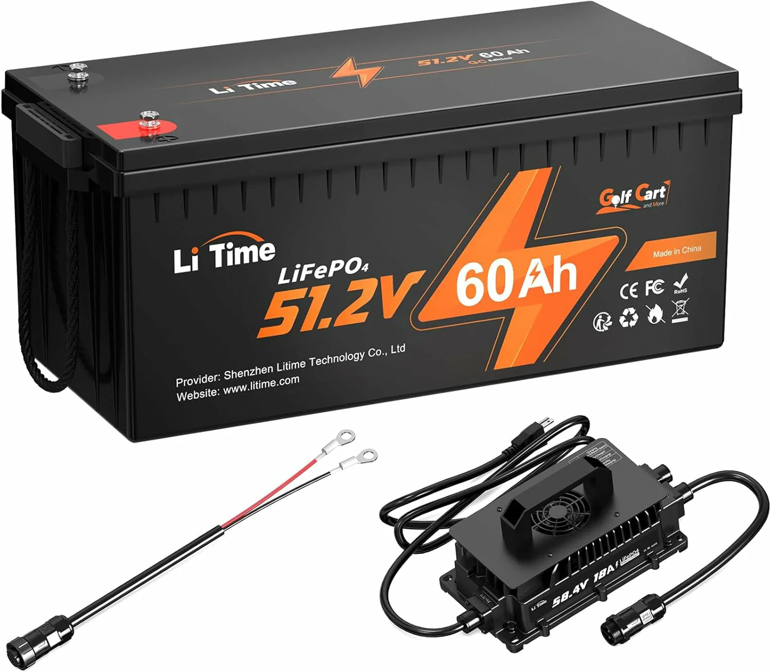 LiTime 48V 60Ah Lithium Golf Cart Battery - Image 14