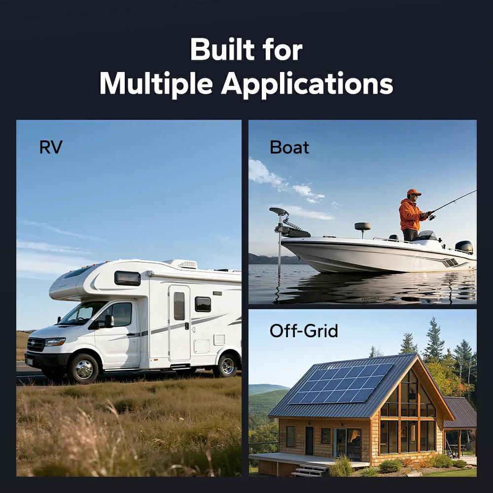 LiTime 500A Smart Battery Shunt with Bluetooth | Real-Time Monitoring for RV/Boat/Off-Grid - Image 10