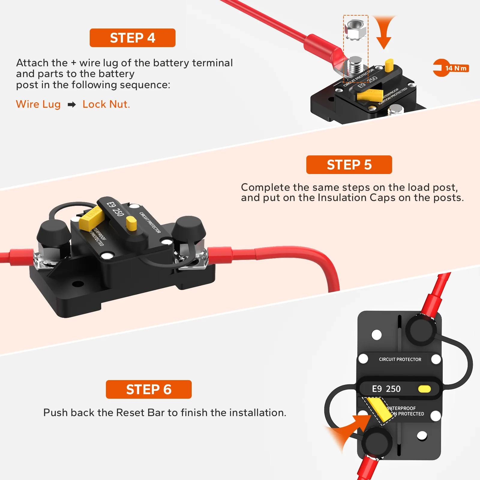 LiTime 250A Switchable Circuit Breaker for LiFePO4 Batteries - Image 5
