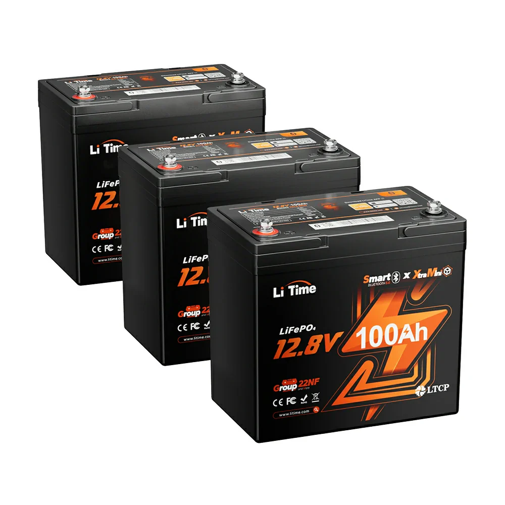 LiTime 12V 100Ah Xtra-Mini Bluetooth Small LiFePO4 Deep Cycle Battery - Image 15