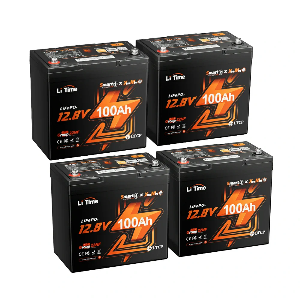 LiTime 12V 100Ah Xtra-Mini Bluetooth Small LiFePO4 Deep Cycle Battery - Image 16