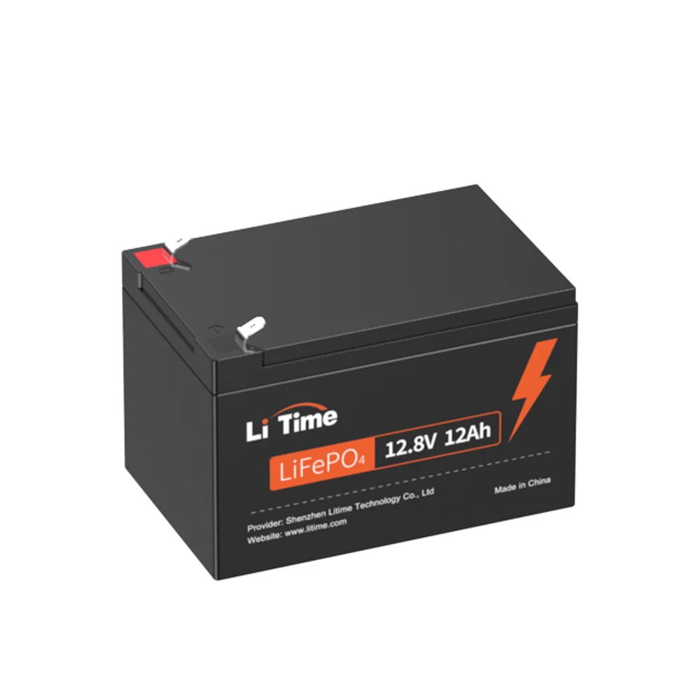 ✅Like New✅LiTime 12V 12Ah LiFePO4 Lithium Battery for Fish Finder