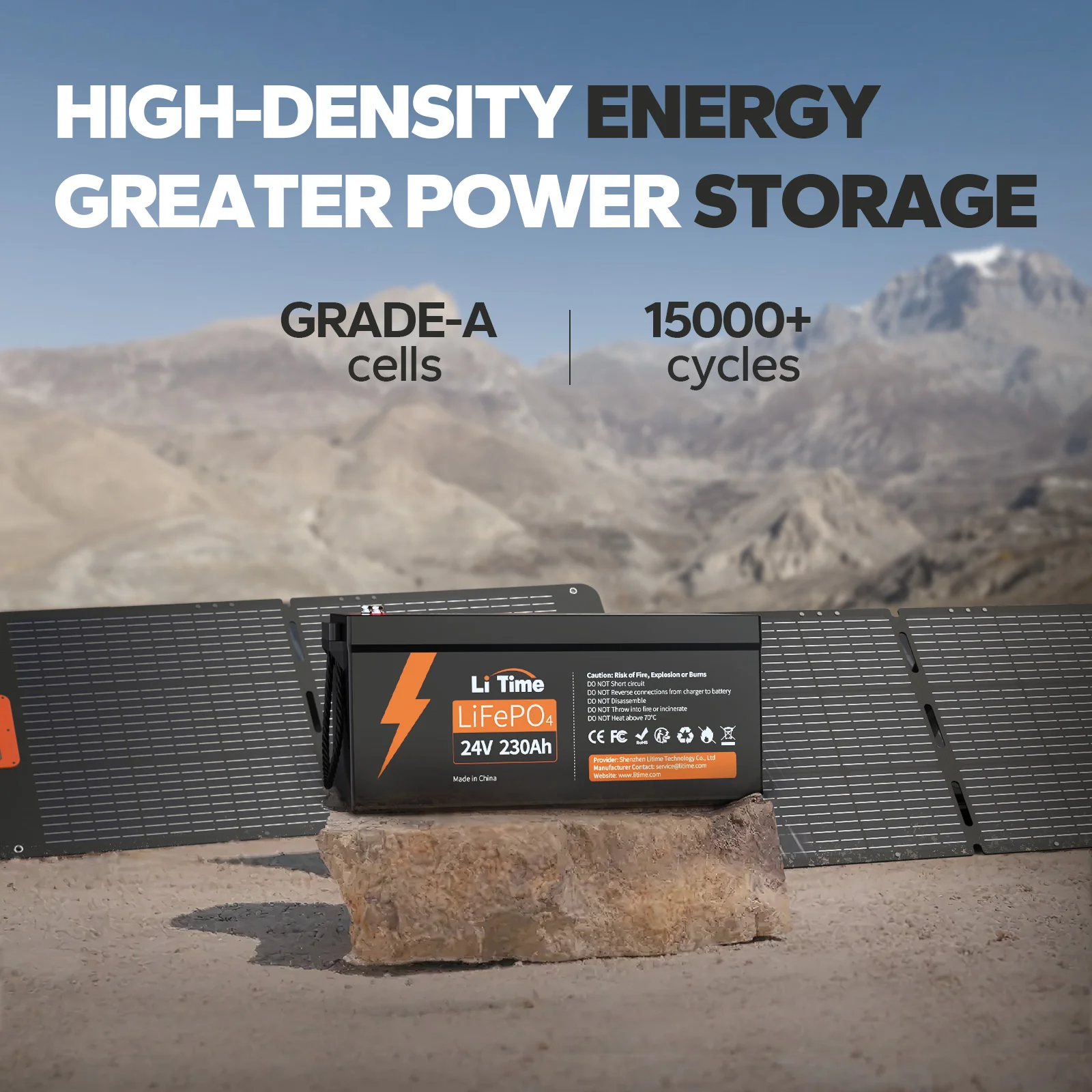 ✅Like New✅LiTime 24V 230Ah LiFePO4 Lithium Battery - Image 6