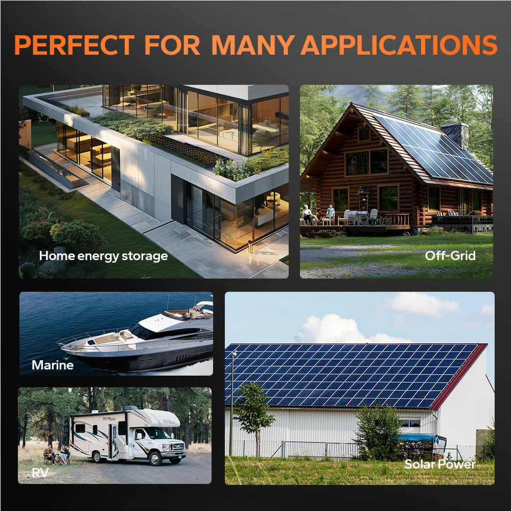 ✅Like New✅LiTime 24V 280Ah Lithium Battery For Off-grid & Home Backup with Low-Temp Protection - Image 9