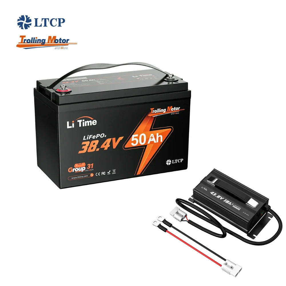 LiTime 36V 50Ah Marine Trolling Motor LiFePO4 Lithium Battery - Image 10