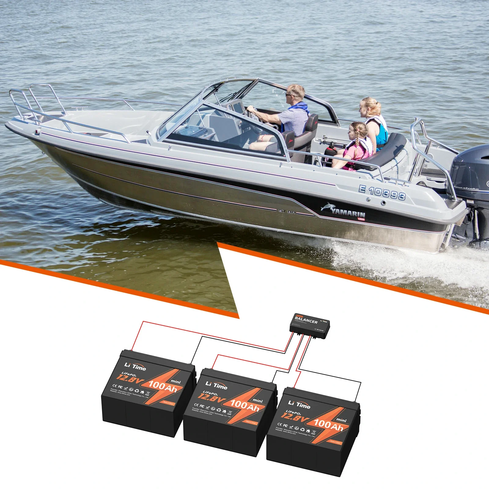 ✅Like New✅LiTime Battery Balancer for Series & Parallel Connected Batteries - Image 9