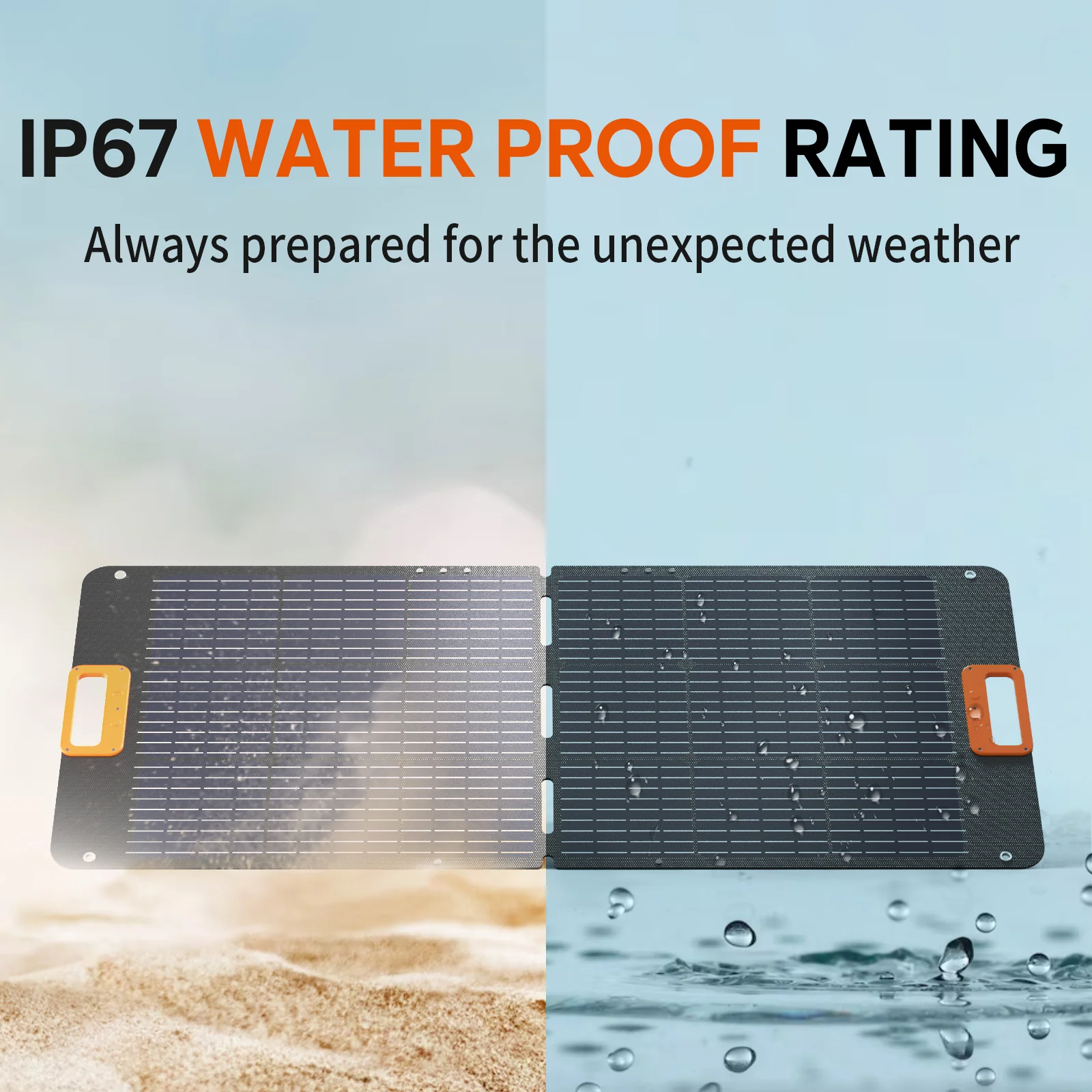 【Like New】LiTime 100 Watt Monocrystalline Portable Solar Panel - Image 5