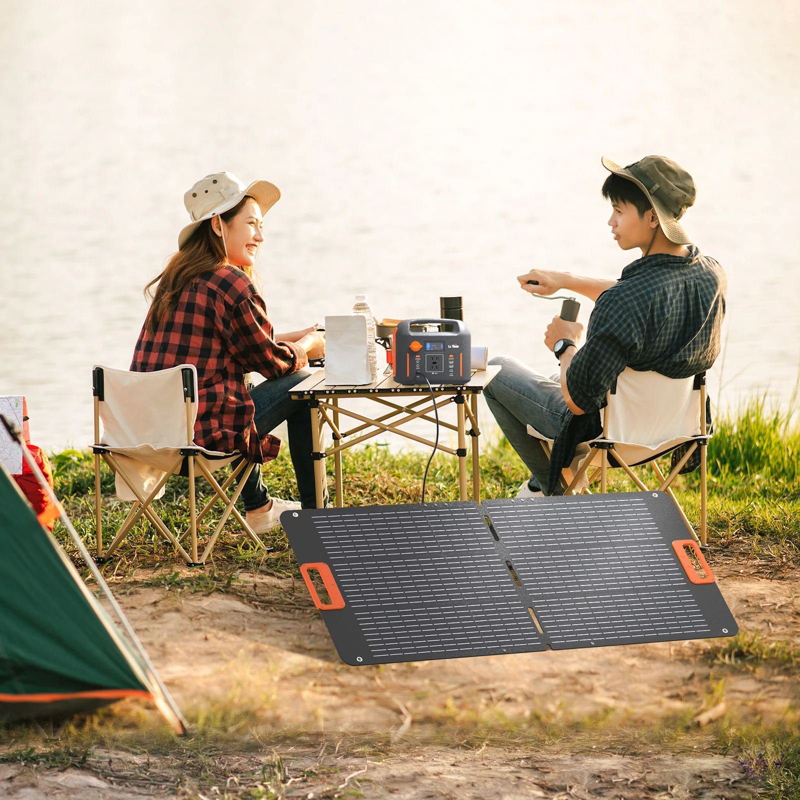 【Like New】LiTime 100 Watt Monocrystalline Portable Solar Panel - Image 8