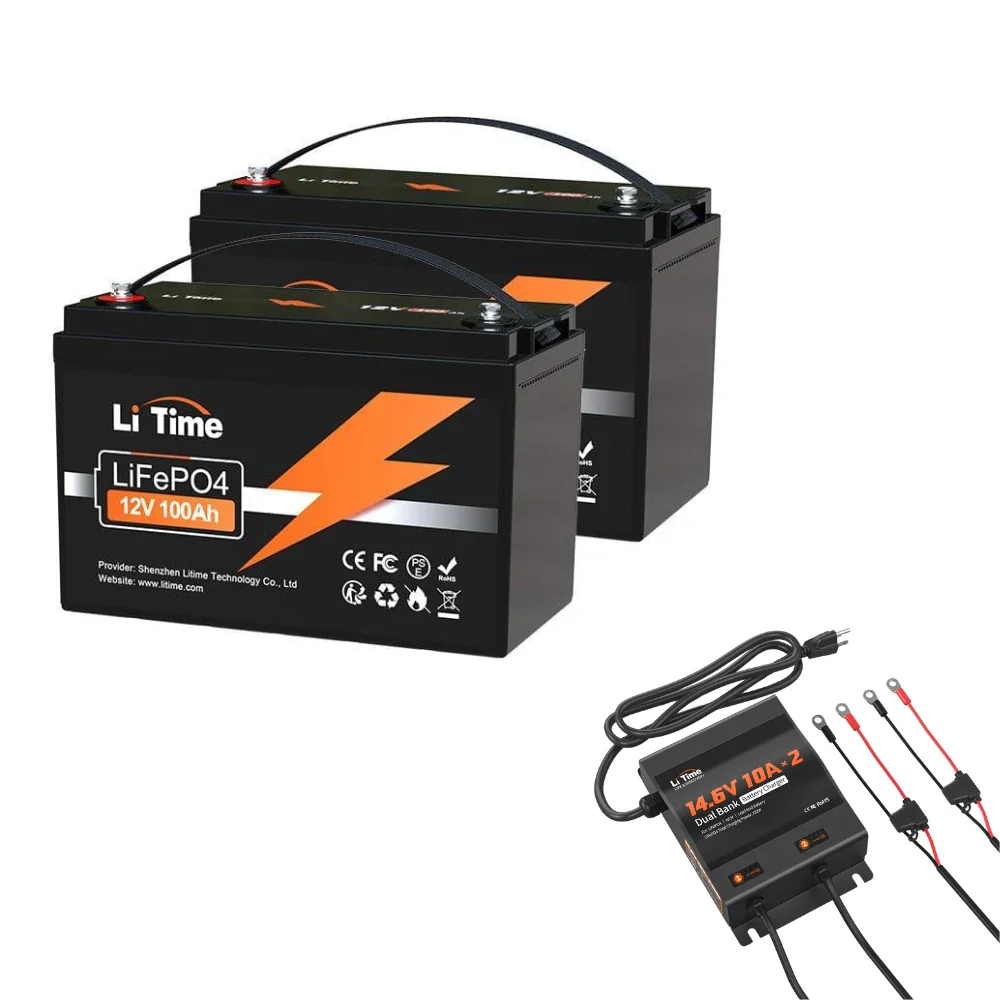 LiTime 12V 100Ah LiFePO4 Lithium Deep Cycle Battery - Image 18